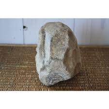 Mid 20th Century Taupe Agate Bookend | Chairish