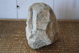 Boekensteun grijs taupe agaat geode: gepolijste stenen ...