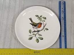 Vintage Villeroy & Boch China Song Green Bird Salad Plate ...