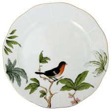 Herend Foret dinner plate, bird 5 | artedona.