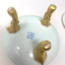 Buy BEAUTIFUL Antique Porcelain Vanity Set Dresser Tray Set ...