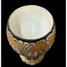 Antique France T&v Chalice Hand Painted Man Limoges Vase 1906 Signed by Artist | Chairish