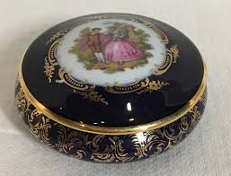 Sold at Auction: Porcelain Limoges Trinket Box
