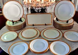 Limoges French Part of a Dinner Service With 14 Dinner ...