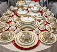 Antique Limoges W.G. & Co. 164-Piece Porcelain China Set ...