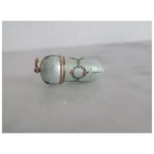 Antique Guilloche Enamel Art Nouveau Acorn Pendant c. 1900 ...