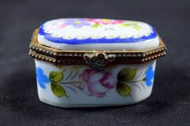 Vintage Victorian Small Trinket Box Nice Collectible English ...