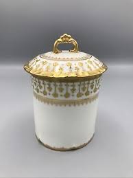 Blakeman & Henderson Limoges Jelly Jar Container Signed 1902 ...