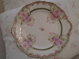 Vintage Shabby Pink Roses Cake Plate - Etsy