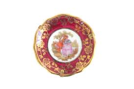 Vintage Meissner Limoges Fragonard Collectible Plate ...