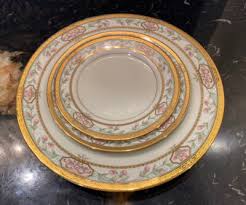 Vintage Mikasa Merrick 3 Plates Setting Dinnerware Excellent ...