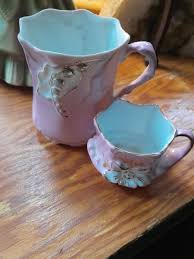 Beautiful Porcelain 245 Pink Gold Coffee Cup Set Mother ...