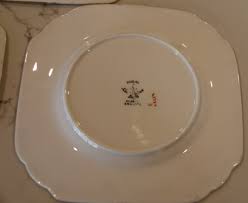 Set of Three Ducal New Chelsea Staffs Bread and Butter- Cake Plates - Retro - Dreamcatcher - Geometric Pattern - Pretty Aqua, White & Red - Etsy