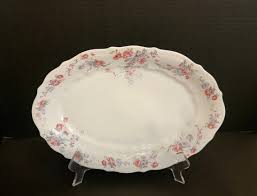 Large Antique Carl Tielsch ( C T ) Porcelain Platter / 1875 ...
