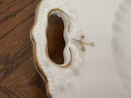 2 Vintage Victoria Austria Rose Serving Platters Oval 10-3/4 ...