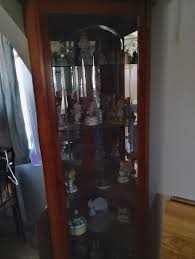 Glass Corner Cabinet