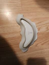 Cressent Dish Scalloped Edges | eBay