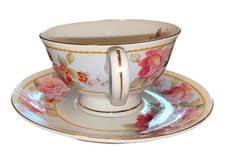 Bone China Pink Tea Cups & Saucer Sets for sale | eBay