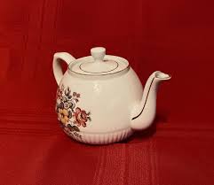 Teapot Ellgreave Wood & Sons Floral Bouguet Genuine ...