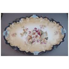 Beautiful Antique R S Prussia Dresser Tray Set. For Sale at Ruby Lane
