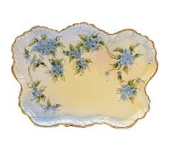 Antique Limoges Butterfly Vanity Tray Victorian Hand Painted ...