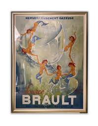 Sold at Auction: Philippe Henri Noyer, P.H Noyer (French, 1917 - 1985), Vintage Source Brault Poster, 1938