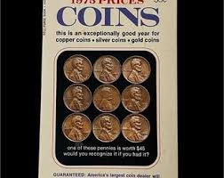 1975 Prices Coins Guidebook Dell Purse Book Copper Silver ...
