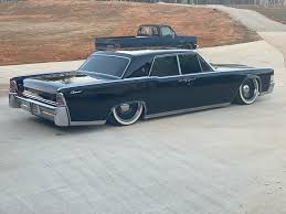 Next up on @the.lincoln.broker 👈🏼👈🏼👈🏼🫵🏼 1965 Lincoln Continental $65,000 📍 Tuscaloosa, AL The Details ♠️Black exterior paint in good condition, zero rust !! 🩶Gray cloth interior stock with new vintage Bluetooth radio.