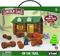 Amazon.com: Lincoln Logs-On The Trail Building Set-59 Pieces ...