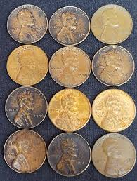 12) Lincoln Wheat Pennies ~ Years from 1946 to 1953, See ...