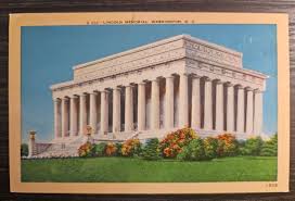 Vintage Postcard The Lincoln Memorial M505 | eBay