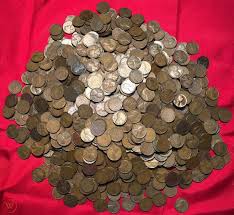 ESTATE SALE! ~ Roll of Wheat Cent Pennies ~ 50 Coins ~ Circulated ~ Nice Rolls | eBay