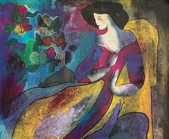 Annabelle by Linda Le Kinff Pencil Signed Art Print 27 x 32 ...