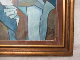 Cubist watercolor painting | eBay