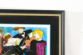 Lot - Linda Le Kinff (B. 1949): Quintet Bleu