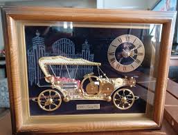Vintage Steampunk Car Wall Clock Linden 1910 Touring Car ...