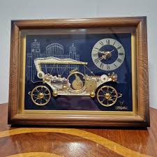 Vintage 1970s Rhythm Car Clock 1910 Rolls Royce - Etsy