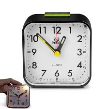 TSV Mini Battery Operated Alarm Clock, Portable, Compact ...