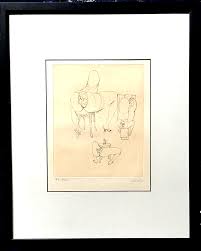 HANS BELLMER ohne Titel HAND-SIGNIERT, Radierung 40/100, + ...
