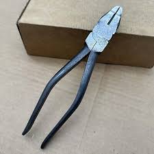 Vintage Utica Lineman's Pliers Hand Tool 1050 Made In USA ...