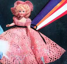 Crochet Pattern - Doll Dress, Petticoat, Panties, Slippers ...