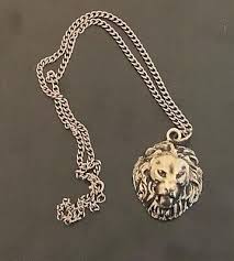 LION Head Vintage 1980's 1990's Necklace | eBay