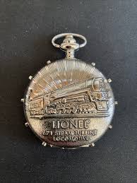 Lionel Pocket Watch 100th Anniversary Silver Railroad Train ...