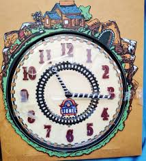 Lionel 100th Anniversary Train Clock New In Box with Certificate of Authenticity | eBay