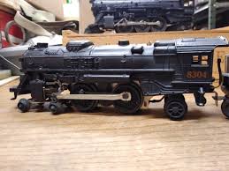 Vtg Lionel O Gauge 8304 Steam Locomotive Lionel Tender 2466 WX Railroad Train | eBay