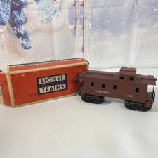 Lionel No. 6037 Caboose Train Car Brown O Scale for sale online | eBay