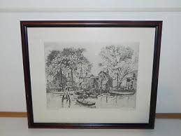 Vintage Print by Lionel Barrymore " Old Red Bank " | eBay