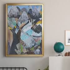 Soft Half Shell I - Modern Framed Canvas Print - Wexford Home