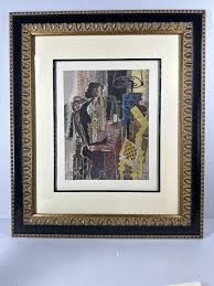 Very Rare, Georges Braque "La Patience" Lithograph, 1948 ...