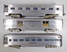 O gauge AHM Santa Fe passenger set (lot 1323) | eBay